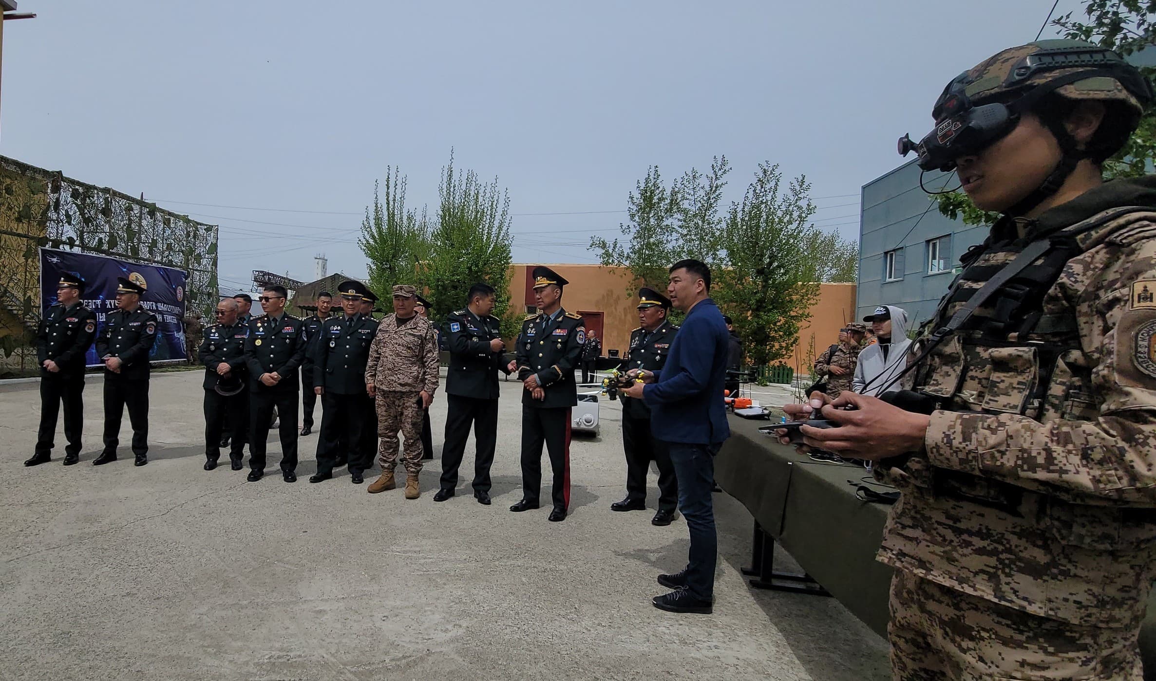 Зэвсэгт хүчний аварга шалгаруулах дроны тэмцээн